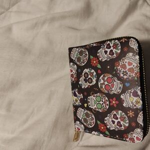 Colorful Sugar Skull Wallet